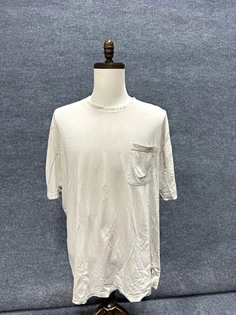 RedHead Mens XL White Pocket T Shirt Short Sleeve Outdoor Casual Fishing Tee